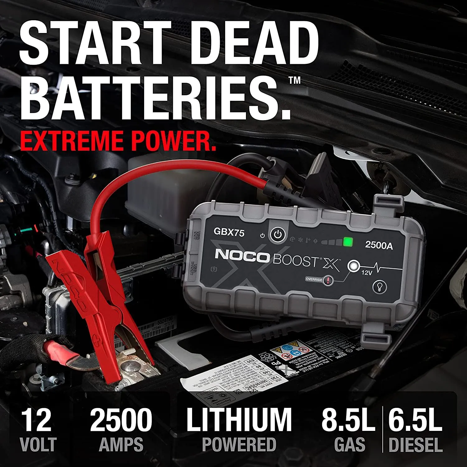BOOST X 12V 2500A JUMP STARTER